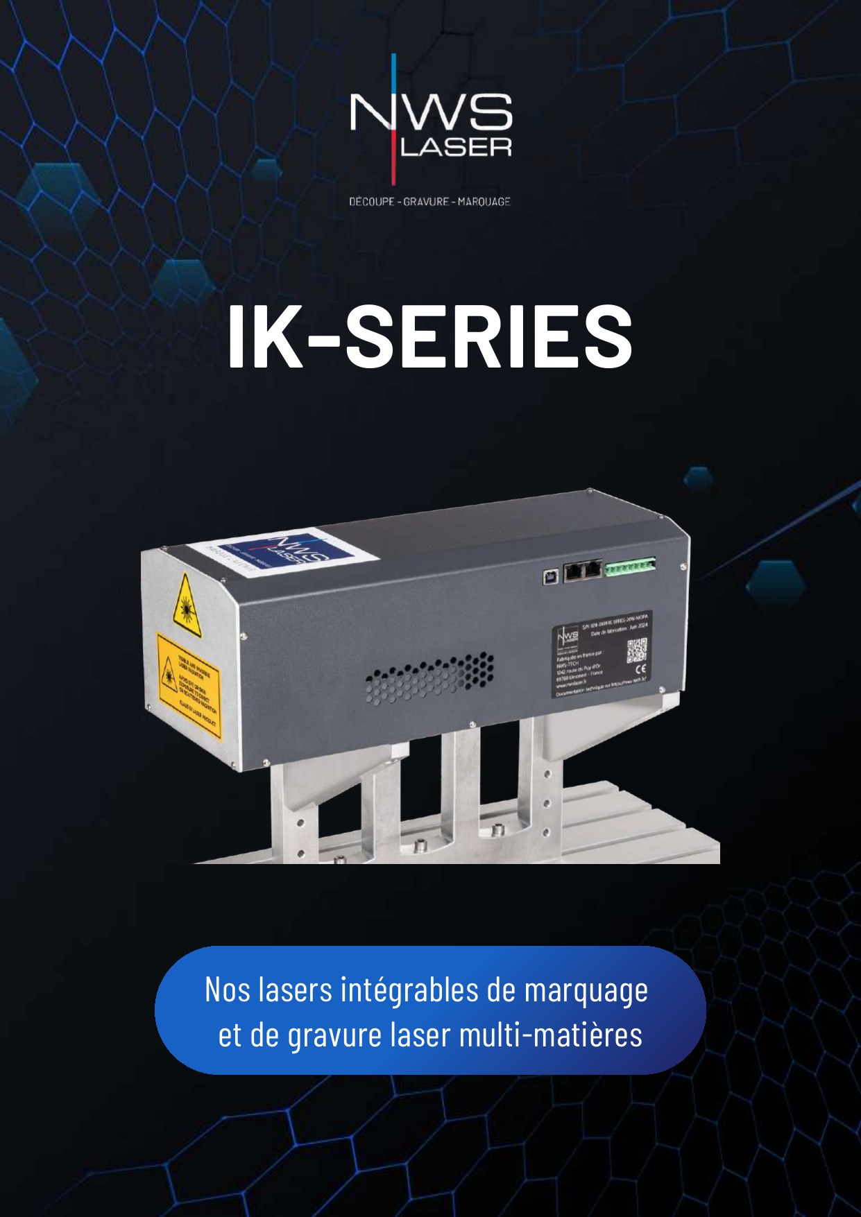 Module laser intégrable IK-SERIES NWS