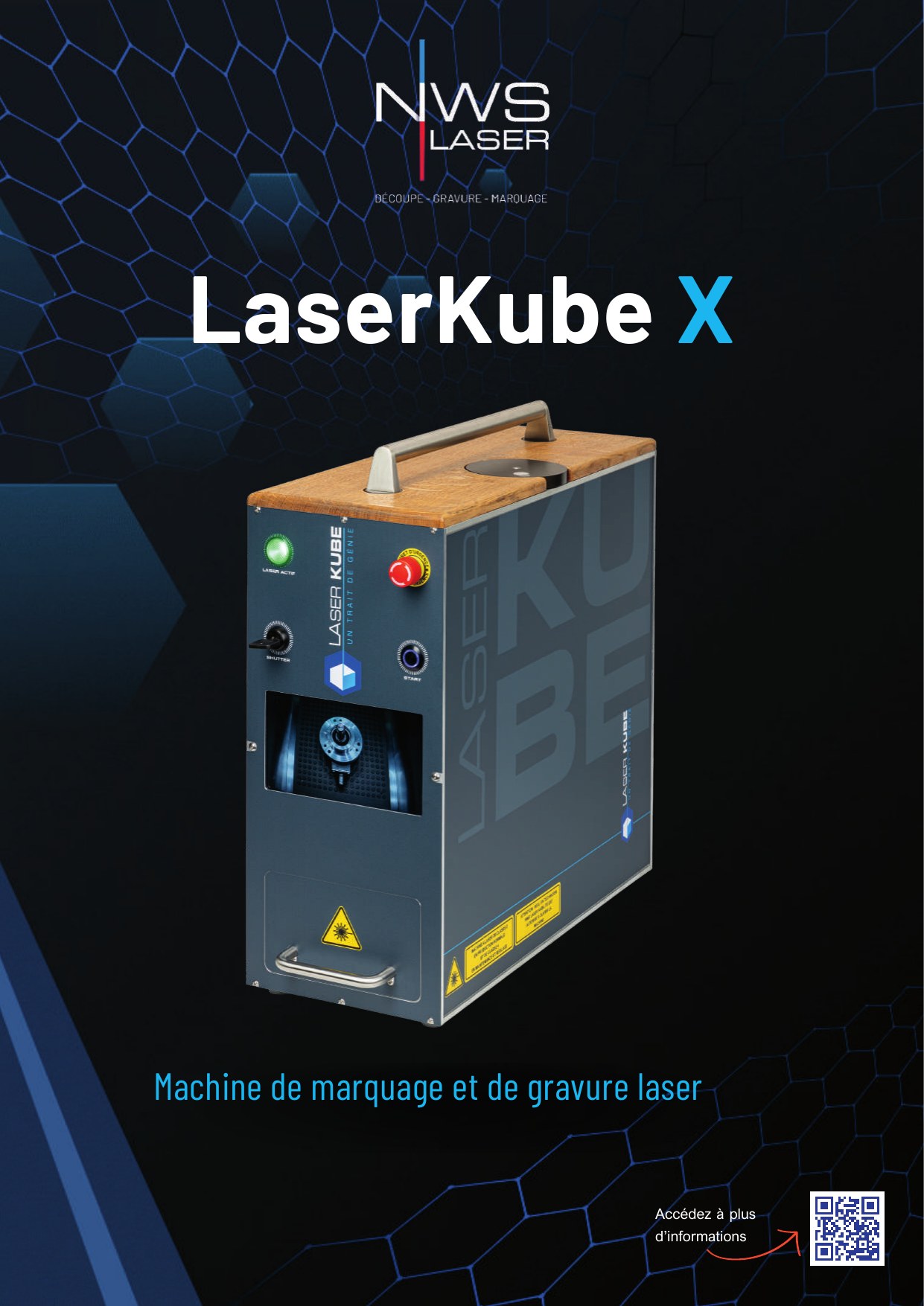 Machine de marquage et de gravure LaserKube X NWS